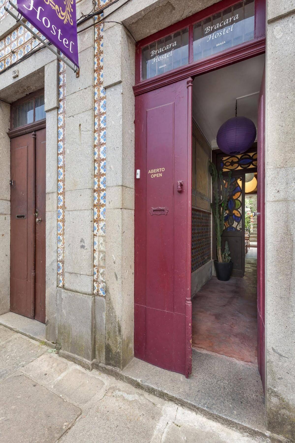 Bracara Hostel Braga Exteriör bild